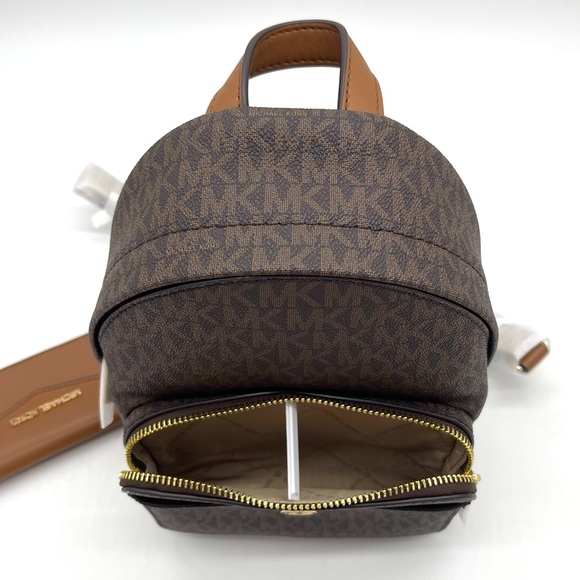 Michael Kors Maisie 2 in 1 Xsmall Backpack Brown - Picture 5 of 10